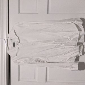 Michael kors slim fit airsoft stretch size 17 and 1/2 men's dress shirt